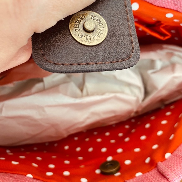 Gorgeous Straw & Leather Peach Bag**$395 - Picture 5 of 6